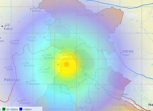 ଦିଲ୍ଲୀ ସମେତ ଉତ୍ତର ଭାରତରେ ଭୂକମ୍ପ ଅନୁଭୂତ, ରିକ୍ଟର ସ୍କେଲରେ ତୀବ୍ରତା ୬.୧