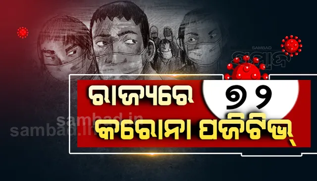 ରାଜ୍ୟରେ ଗତ ୨୪ ଘଣ୍ଟା ମଧ୍ୟରେ ପୁଣି ୭୨ ଜଣ କରୋନା ସଂକ୍ରମିତ ଚିହ୍ନଟ