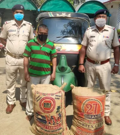 ଚାଉଳିଆଗଞ୍ଜ ପୁଲିସ ହ୍ୟାଣ୍ତକପରେ ଗଞ୍ଜେଇ ବେପାରୀ ପବନ ଦୋରା