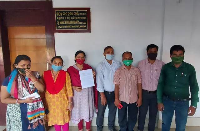 ଖୋର୍ଦ୍ଧା ଜିଲ୍ଲା ଶିଶୁ ସୁରକ୍ଷା କର୍ମଚାରୀଙ୍କୁ ନିୟମିତ କରିବା ଦାବି 