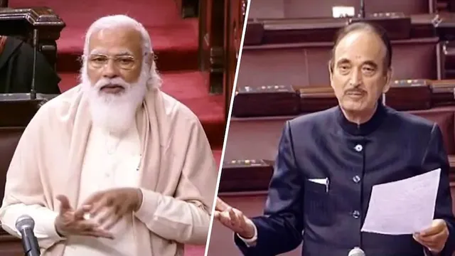 ଗୁଲାମ ନବି ଆଜାଦଙ୍କୁ ବିଦାୟ ଦେଇ ରାଜ୍ୟସଭାରେ କାନ୍ଦି ପକାଇଲେ ପ୍ରଧାନମନ୍ତ୍ରୀ ମୋଦୀ