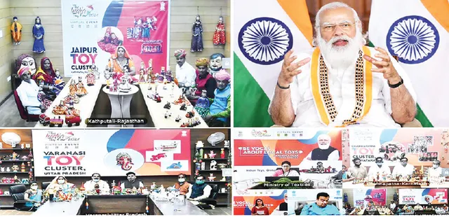 ପ୍ରଥମ ଭାରତ ଖେଳନା ମେଳା ଉଦ୍‌ଘାଟିତ, ପ୍ଲାଷ୍ଟିକ୍‌ ବ୍ୟବହାର କମାଇବାକୁ ମୋଦୀଙ୍କ ଆହ୍ବାନ