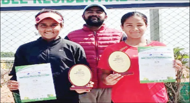 ସିଏସ୍‌-୭ ଟେନିସ ପ୍ରତିଯୋଗିତା, ସୋହିନୀଙ୍କୁ ଦ୍ବିମୁକୁଟ