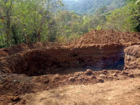 ଜଙ୍ଗଲରେ ଚାଲିଛି ପାଣିଟାଙ୍କି ନିର୍ମାଣ