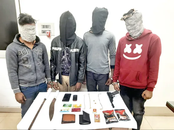 ଡକାୟତି ‌ଯୋଜନା ପଣ୍ଡ, ୪ ଗିରଫ