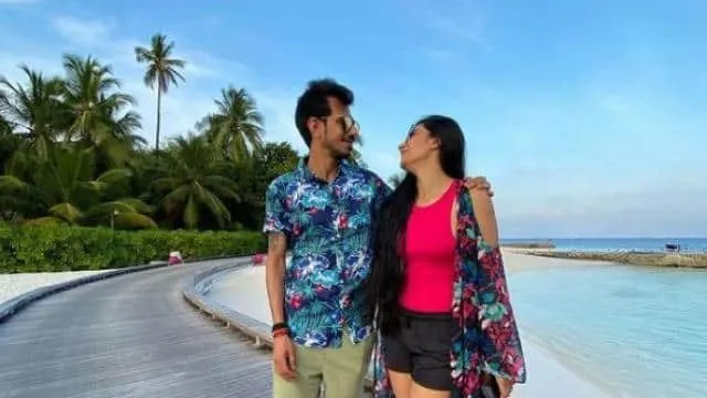 ମାଳଦ୍ବୀପରେ ଛୁଟି କାଟିଲେ ଚହଲ-ଧନଶ୍ରୀ