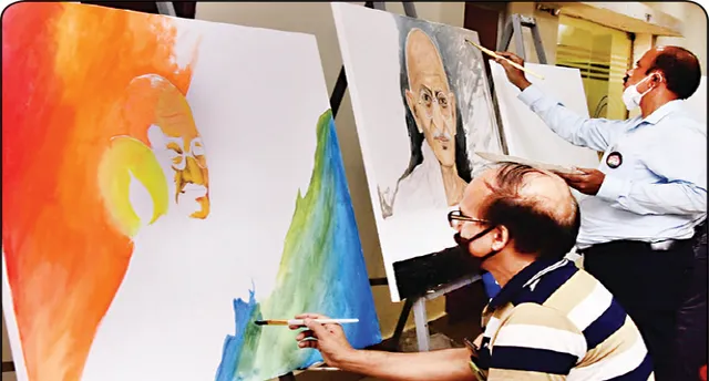 ମହାତ୍ମା ଗାନ୍ଧୀଙ୍କ ଓଡ଼ିଶା ଆଗମନର ଶହେ ବର୍ଷ ପୂର୍ତ୍ତି ଅବସରରେ ଚିତ୍ରକଳା ଶିବିର