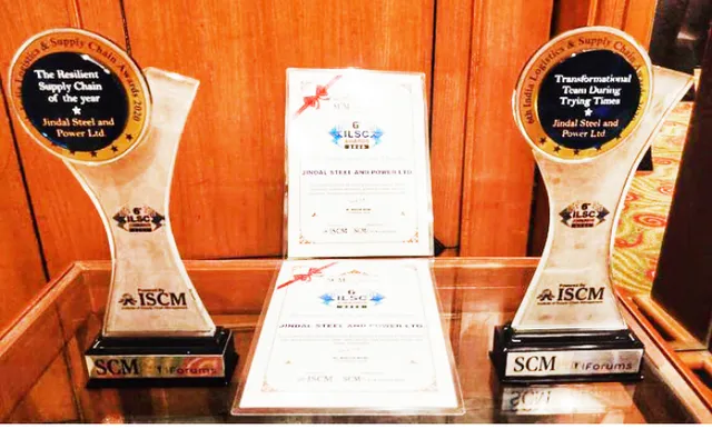 ଜେଏସ୍‌ପିଏଲ୍‌କୁ ଶ୍ରେଷ୍ଠ ଯୋଗାଣ ଶୃଙ୍ଖଳା ଉତ୍ପାଦକ ପୁରସ୍କାର