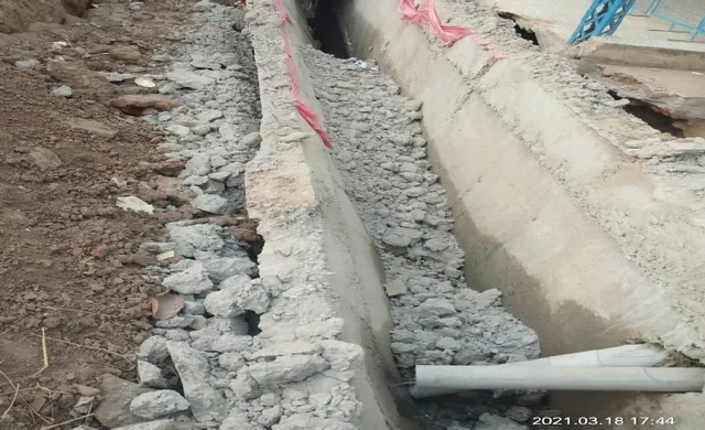 ସପ୍ତାହେ ନପୂରୁଣୁ ଭୁଶୁଡ଼ିଲା ଡ୍ରେନ୍‌