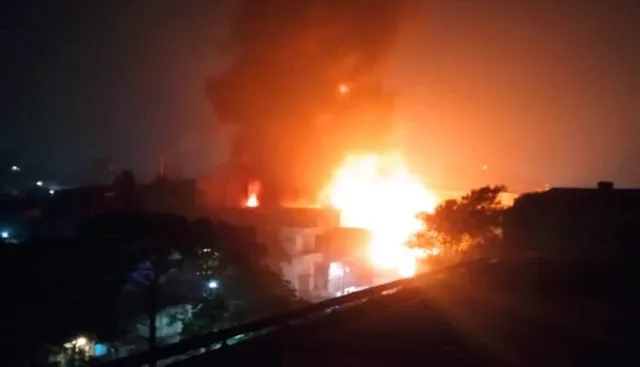 ତାଳଚେର ଆକ୍ସିସ ବ୍ୟାଙ୍କରେ ଅଗ୍ନିକାଣ୍ଡ