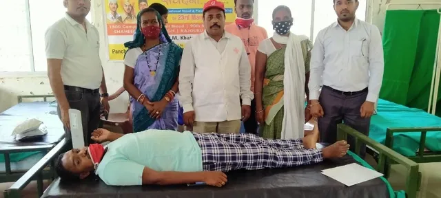 ସହିଦ ଦିବସ ଅବସରରେ ରକ୍ତଦାନ ଶିବିର