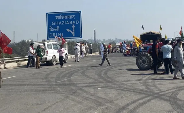 ପ୍ରତିବାଦର ୧୦୦ ଦିନକୁ ‘କଳା ଦିବସ’ଭାବେ ପାଳନ କରିବାକୁ ଦିଲ୍ଲୀ ନିକଟ ରାଜପଥ ଅବରୋଧ କଲେ କୃଷକ