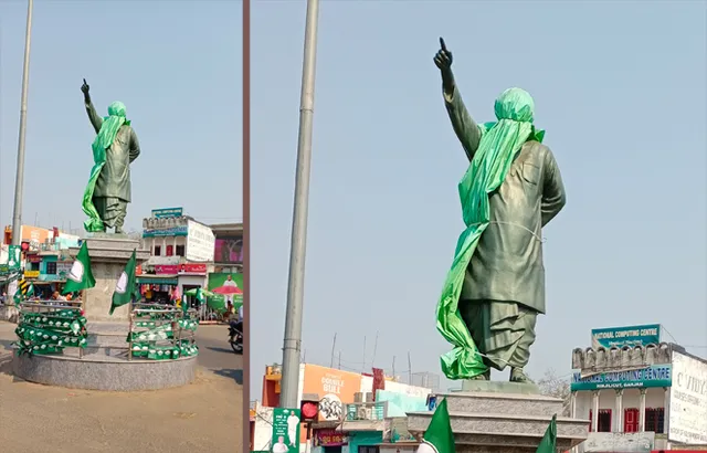 ଜୟନ୍ତୀରେ ବିଜୁ ବାବୁଙ୍କ ପ୍ରତିମୂର୍ତ୍ତିରେ ଫୁଲ ମାଳଟିଏ ପଡ଼ିଲାନି