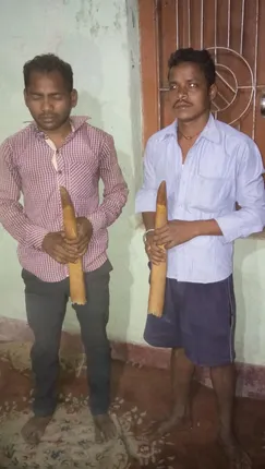 ଦେବଗଡ଼ ଡିଭିଜନ ବନ ବିଭାଗ ସ୍କ୍ୱାର୍ଡ ଚଢ଼ାଉରେ ୨ ହାତୀ ଦାନ୍ତ ଜବତ, ୨ ଜଣ ଗିରଫ