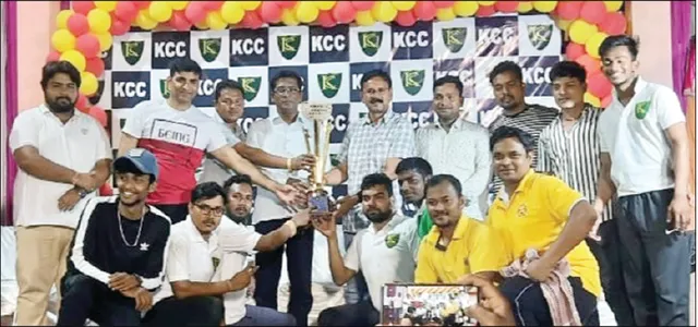 କେସିସି ଦିବାରାତ୍ର କ୍ରିକେଟ୍‌: ଟେନିସ୍‌ ଷ୍ଟାର୍‌ ବିଜେତା