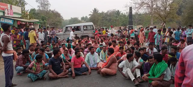 ନିର୍ମାଣାଧୀନ ଘର ଉପରୁ ପଡି ଶ୍ରମିକର ମୃତ୍ୟୁ, ଉତ୍ତ୍ୟକ୍ତ ଲୋକଙ୍କ ରାସ୍ତାରୋକ