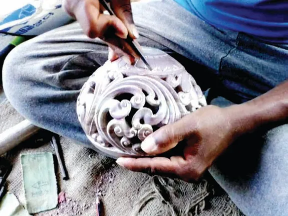 ପଥର କାରିଗରଙ୍କ ଅନ୍ତୁଡ଼ିଶାଳ ଧକୋଠା