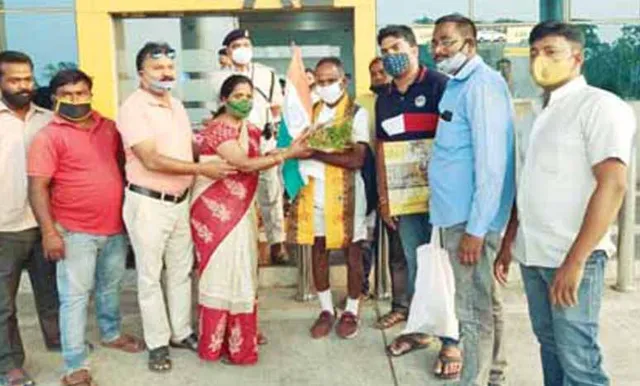 ଦିଲ୍ଲୀ ପଦଯାତ୍ରା ସାରି ଫେରିଲେ ଅଭିରାମ