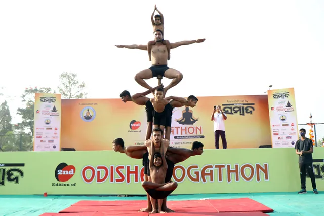 ‘ସମ୍ବାଦ’ ଓ ଓଡ଼ିଶା ଯୋଗ ସଂଘ ପକ୍ଷରୁ ଓଡ଼ିଶା ଯୋଗାଥନ୍‌ରେ ଚମତ୍କୃତ କଲା ପୁରୀର ମାଲଖମ୍ବ