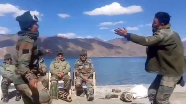 ଭାରତ-ଚୀନ ସୀମାରେ ଖୁସିରେ ନାଚିଲେ ଭାରତୀୟ ଯବାନ