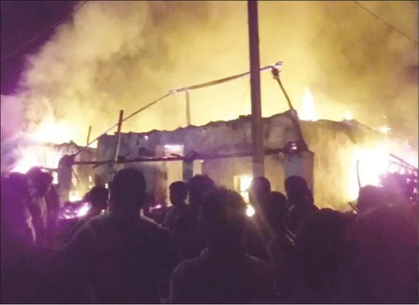 ୬ ପରିବାରର ୧୬ ବଖରା ପାଉଁଶ