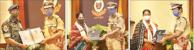 ପୁଲିସ ଡିଜି ପଦକ ପ୍ରଦାନ ଉତ୍ସବ: ପ୍ରାଣ ହରାଇଥିବା ୧୫ କୋଭିଡ୍ ଯୋଦ୍ଧାଙ୍କ ପରିବାର ସମ୍ମାନିତ