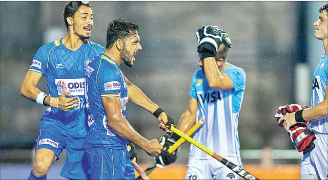 ଆର୍ଜେଣ୍ଟିନାଠୁ ବୋନସ ପଏଣ୍ଟ୍‌ ଆଣିଲା ଭାରତ, ସୁଟ୍‌ଆଉଟ୍‌ରେ ହାସଲକଲା ୩-୨ର ରୋମାଞ୍ଚକର ବିଜୟ