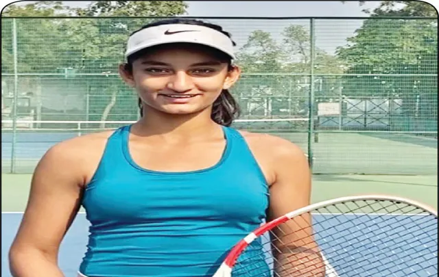 ଟେନିସ୍‌ କୋର୍ଟରେ ମେହେର ମହକ