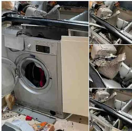 ପୋଷାକ ଧୋଇବା ସମୟରେ ହଠାତ ଫାଟିଲା ୱାସିଂମେସିନ, ଘରର ହେଲା ଏଭଳି ଅବସ୍ଥା
