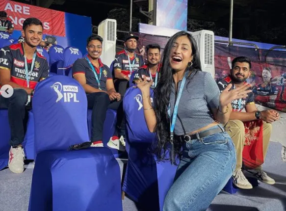 ଆର୍‌ସିବି ଶିବିରରେ ଧନଶ୍ରୀଙ୍କ ଧମାଲ