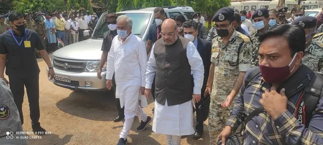 କେନ୍ଦ୍ର ଗୃହମନ୍ତ୍ରୀଙ୍କ ଶ୍ରଦ୍ଧାଞ୍ଜଳି: ଉଚ୍ଚସ୍ତରୀୟ ବୈଠକରେ ମାଓ ଦମନ ନେଇ ବ୍ଲୁପ୍ରିଣ୍ଟ