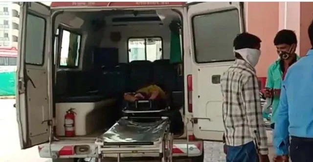 କରୋନା ସଂକ୍ରମିତ ଅନ୍ତସତ୍ତ୍ବା ସ୍ତ୍ରୀର ଚିକିତ୍ସା ପାଇଁ ଅକ୍ସିଜେନ ଆମ୍ବୁଲାନ୍ସକୁ ହାଇଜାକ କରିଥିଲା ସ୍ବାମୀ