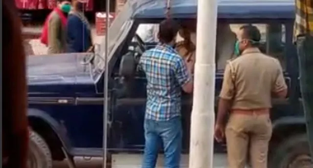 ମାସ୍କ ଯାଞ୍ଚ କରୁଥିବା ପୁଲିସକୁ ଶକ୍ତ ଚାପୁଡ଼ା ମାରି ଯୁବକ ଚମ୍ପଟ