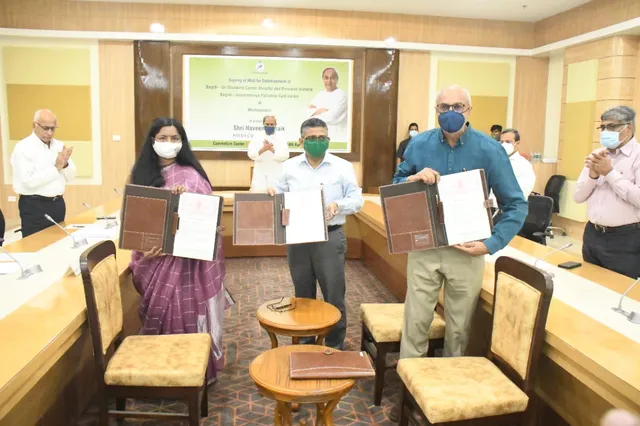 ଭୁବନେଶ୍ବରରେ କ୍ୟାନସର ହସପିଟାଲ ପ୍ରତିଷ୍ଠା ପାଇଁ ବୁଝାମଣାପତ୍ର ସ୍ବାକ୍ଷରିତ