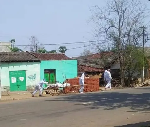 ମିଳିଲାନି କାନ୍ଧ, ଶଗଡ଼ରେ ବୁହା ହେଲା ଶବ