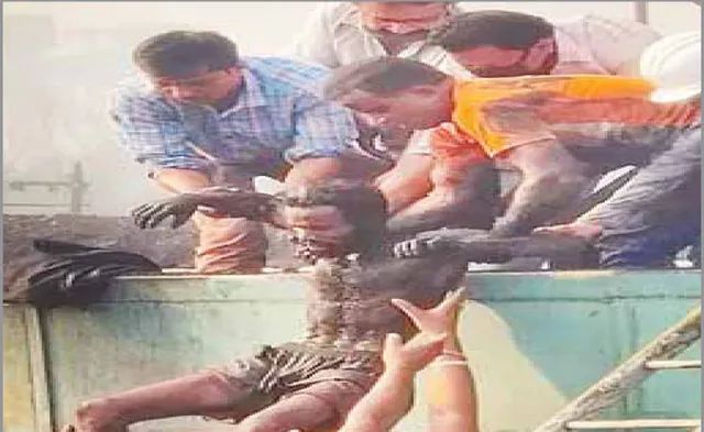 କୋଇଲା ଗଦାରେ ପୋତି ହୋଇଗଲେ ଯୁବକ, ଘଣ୍ଟାଏ ପରେ ଉଦ୍ଧାର