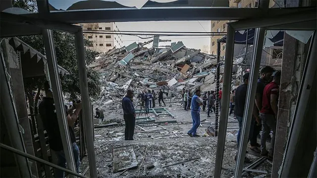 ହମାସ ନେତାଙ୍କ ଘର ଉପରେ ଇସ୍ରାଏଲର ଆକ୍ରମଣ: ବହୁ ଅଟ୍ଟାଳିକା ଧ୍ବସ୍ତ, ୪୨ ମୃତ