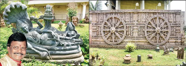 ଶିଳ୍ପୀଗୁରୁ ରଘୁନାଥ ମହାପାତ୍ରଙ୍କ ସ୍ମୃତିରେ... ଗୁମୁରି କାନ୍ଦୁଛି ଆର୍ଟ ଆଣ୍ଡ କ୍ରାଫ୍ଟ ଫାଉ‌ଣ୍ଡେସନ୍‌ର କାନ୍ଥବାଡ଼