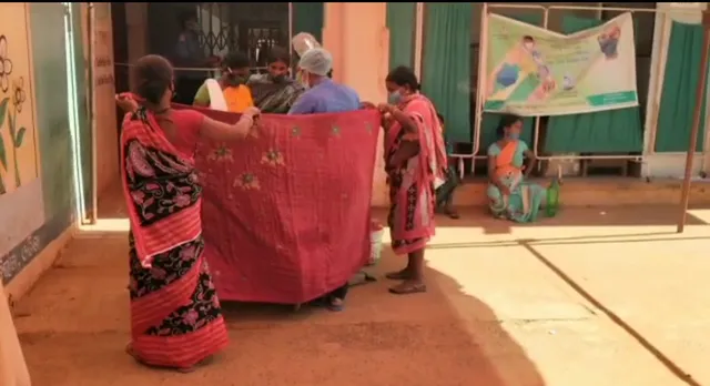 କରୋନା ଟେଷ୍ଟ ସେଣ୍ଟର ପରିସରରେ ପୁତ୍ର ସନ୍ତାନ ଜନ୍ମ ଦେଲେ ମହିଳା