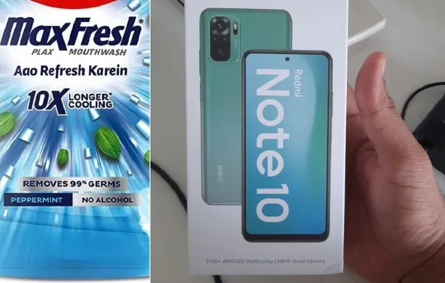 ଆମାଜନରୁ ଯୁବକ ଅର୍ଡର କରିଥିଲେ ମାଉଥୱାସ ଆସିଲା ସ୍ମାର୍ଟଫୋନ୍