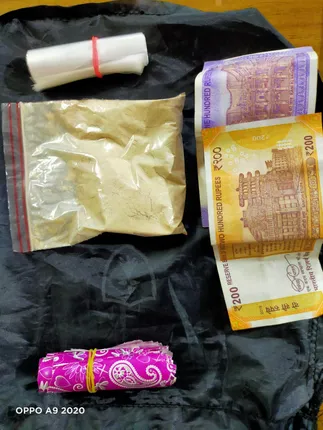 ୨ଲକ୍ଷ ଟଙ୍କାର ବ୍ରାଉନସୁଗାର ଜବତ, ୧ ଗିରଫ 