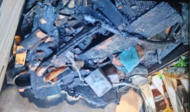 ନିଆଁ ଲାଗି ୨ ପରିବରର ଘର ଧ୍ବଂସ, ଲକ୍ଷାଧିକ ସମ୍ପତ୍ତି ନଷ୍ଟ