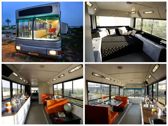 ବିଳାସମୟ ଘରରେ ପରିଣତ ହେଲା ସ୍କୁଲ୍‌ ବସ୍‌; ବେଡରୁମ୍‌, ବାଥରୁମ୍, ଟଏଲେଟ୍ ସମେତ ରହିଛି ରେନ୍ ଫଲ୍ ସାୱାର ସୁବିଧା