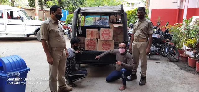 ୧୦ ପେଟି ମଦ ବୋଝେଇ ଅଟୋ ଜବତ, ୨ ଗିରଫ 