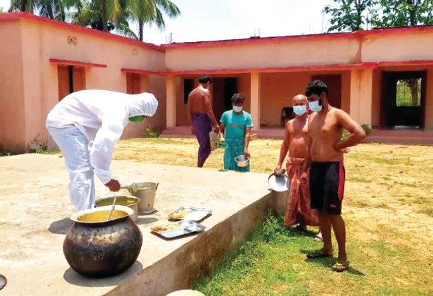 ଡାକ୍ତରଙ୍କ ଉଦ୍ୟମରେ ସଙ୍ଗରୋଧ ବ୍ୟବସ୍ଥା