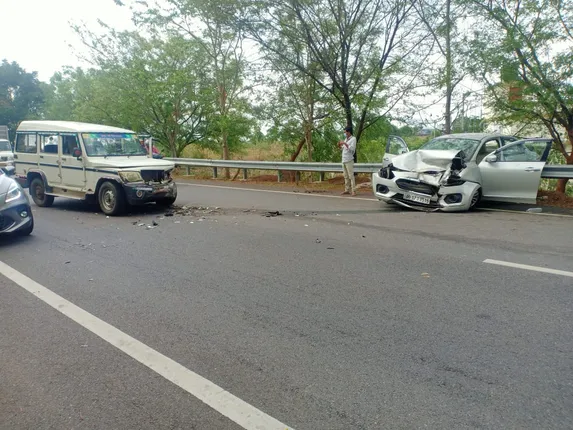 ୫୭ ନଂ ଜାତୀୟ ରାଜପଥରେ ମର୍ମନ୍ତୁଦ ଦୁର୍ଘଟଣା: ବୋଲେରୋ-କାର ମୁହାଁମୁହିଁ ଧକ୍କା, ଜଣେ ମୃତ ଓ ଅନ୍ୟ ଜଣେ ଗୁରୁତର 