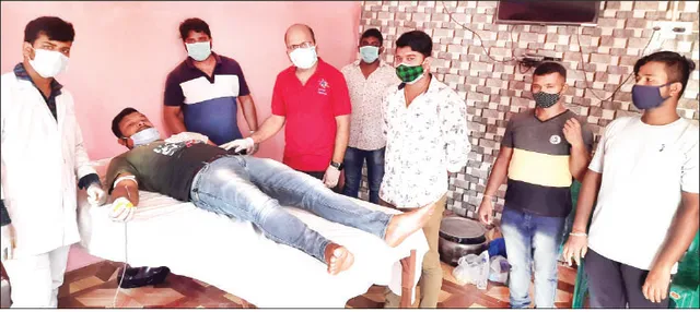 ମା’ ମଙ୍ଗଳା କ୍ଲବ୍ ପକ୍ଷରୁ ରକ୍ତଦାନ ଶିବିର