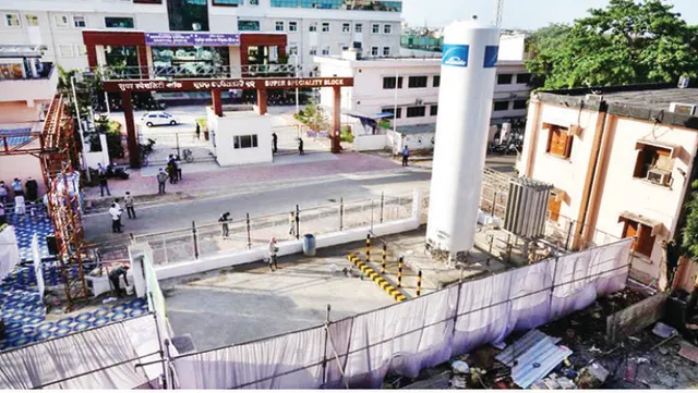 ଏମ୍‌କେସିଜିରେ କାର୍ଯ୍ୟକ୍ଷମ ହେଲା ଅକ୍ସିଜେନ୍‌ ପ୍ଲାଣ୍ଟ୍‌