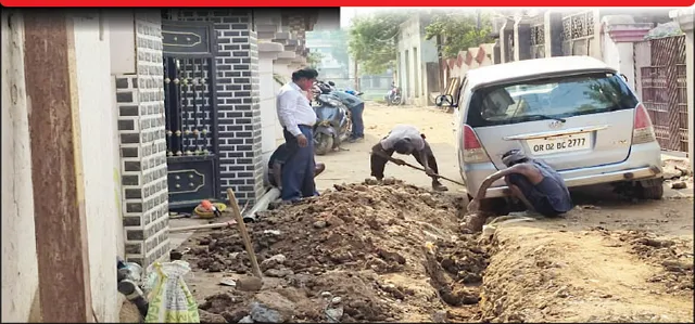 ଠିକାଦାରଙ୍କ ମନମାନି: ୪ ମାସରେ ବି ୧ କିମି ଡ୍ରେନ୍‌ର ଅଧା ସରିନି, ୨ ହଜାର ଲୋକ ହନ୍ତସନ୍ତ