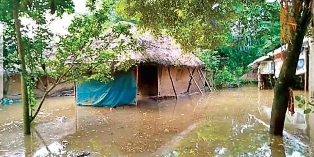 ବନ୍ୟା ଆସିଲେ ବଦଳୁଛି ଠିକଣା